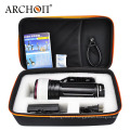 Scuba Torch 10000lumens Luz de mergulho com Magnetic Push Switch, até 100m